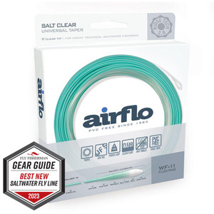 Airflo Superflo Ridge 2.0 Flats Universal Taper 9' Clear Tip in Clear and Aqua